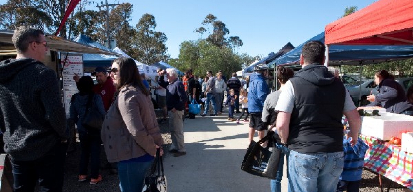 No Plastic Bags at Golden Plains Farmers Market